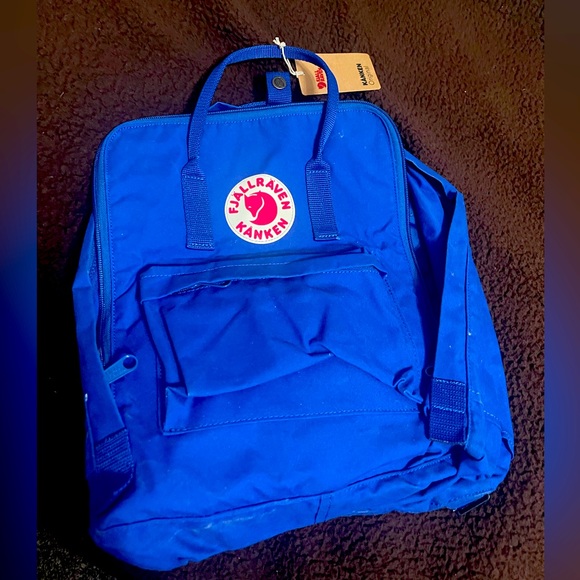 Fjallraven Bags Kanken Blue Backpack Poshmark